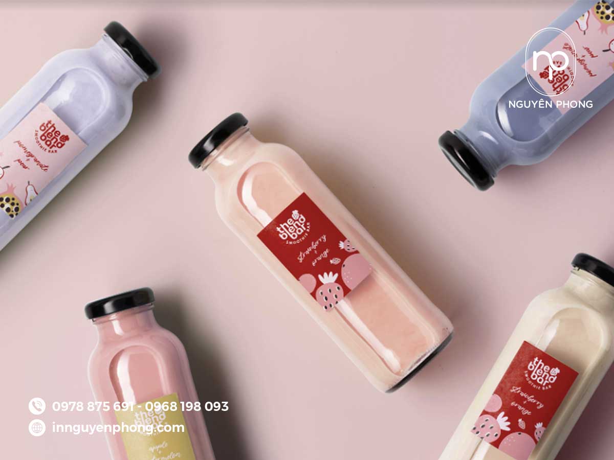 In sticker dán thực phẩm